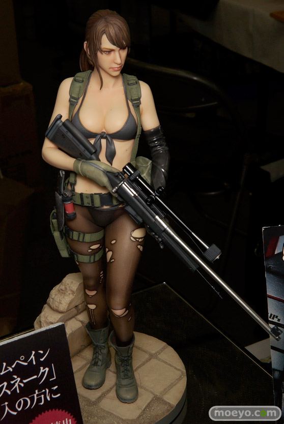 Geccoの新作フィギュア メタルギア ソリッド V ファントムペイン/ クワイエットの彩色サンプル画像02
