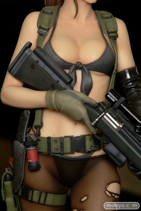 Geccoの新作フィギュア メタルギア ソリッド V ファントムペイン/ クワイエットの彩色サンプル画像06