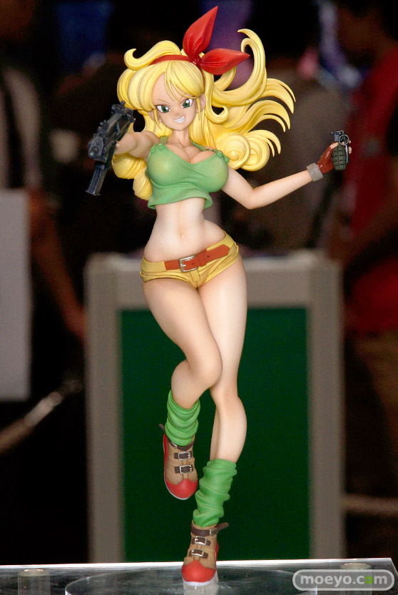 メガハウスのドラゴンボールギャルズ ランチ 金髪Ver.の新作フィギュア彩色サンプル画像01