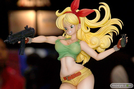 メガハウスのドラゴンボールギャルズ ランチ 金髪Ver.の新作フィギュア彩色サンプル画像04