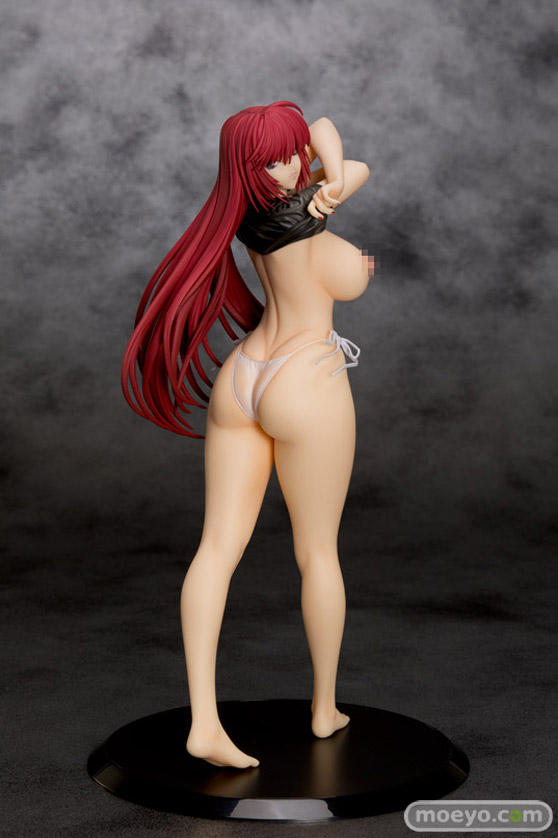 オーキッドシードのちちのえ+3 YOUNG HIP Cover Gal -Crimson Red-新作フィギュア彩色サンプル画像01