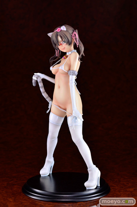 Q-sixのH.O.M.E ヨーコちゃん 白にゃんこver.の新作エロアダルトフィギュア彩色サンプルキャストオフ画像02