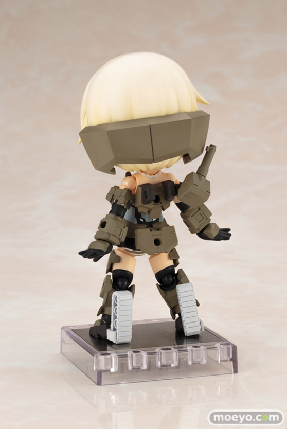 コトブキヤのキューポッシュ フレームアームズ・ガール FAガール 轟雷の新作フィギュア彩色サンプル画像02