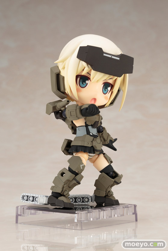 コトブキヤのキューポッシュ フレームアームズ・ガール FAガール 轟雷の新作フィギュア彩色サンプル画像04