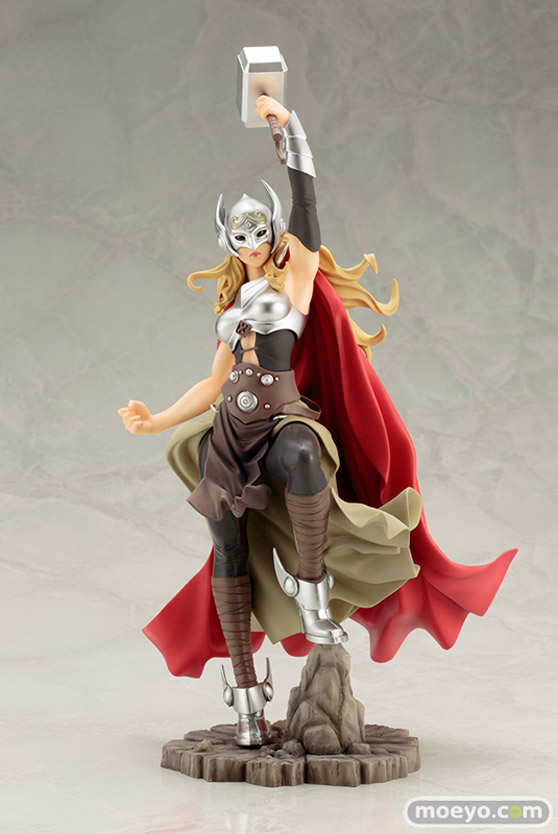 コトブキヤのMARVEL美少女 MARVEL UNIVERSE ソーの新作フィギュア彩色サンプル画像04