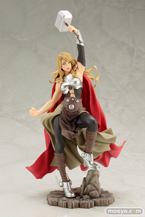コトブキヤのMARVEL美少女 MARVEL UNIVERSE ソーの新作フィギュア彩色サンプル画像06