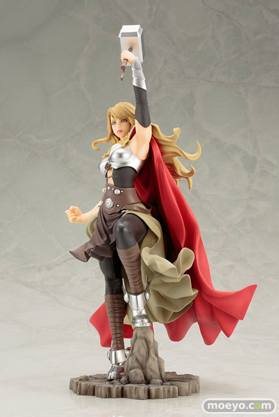コトブキヤのMARVEL美少女 MARVEL UNIVERSE ソーの新作フィギュア彩色サンプル画像07