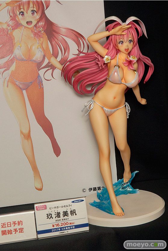 2016夏ホビーメーカー合同商品展示会のダイキ工業ブースの龍造寺茜の新作フィギュア彩色サンプル画像14