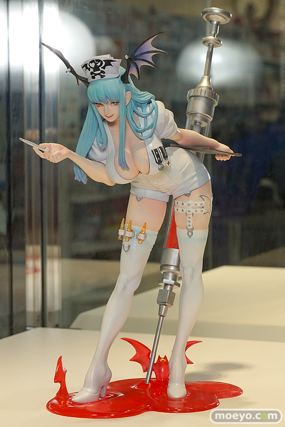 カプコンのカプコンフィギュアビルダー クリエイターズモデル ヴァンパイア モリガン・アーンスランド (ナースVer.) の新作フィギュア彩色サンプル画像01