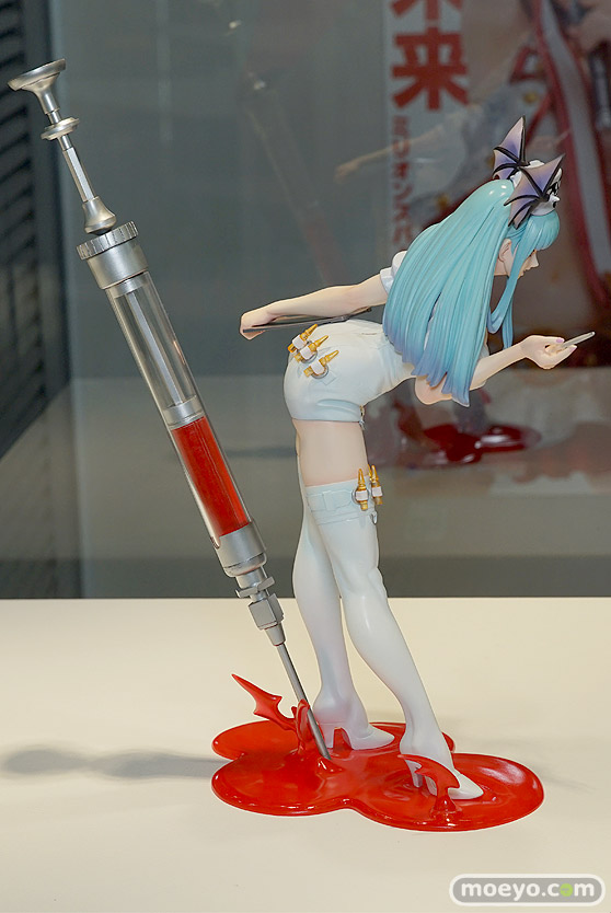 カプコンのカプコンフィギュアビルダー クリエイターズモデル ヴァンパイア モリガン・アーンスランド (ナースVer.) の新作フィギュア彩色サンプル画像03