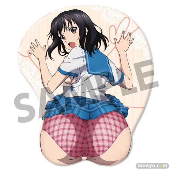 ストライク・ザ・ブラッド 姫柊雪菜 おしりマウスパッド B2タペストリー付限定版　おっぱいマウスパッドのサンプル画像01