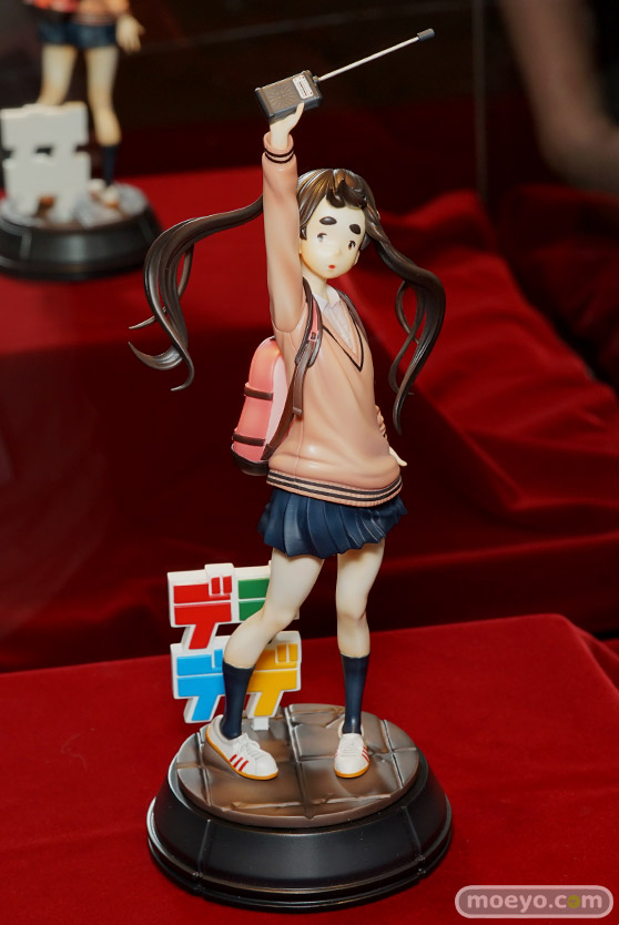 ワンダーフェスティバル 2016［夏］のワンダーショウケースブースの空母ヲ級 ver.K　「化猫陰陽師」月影　中川凰蘭　ガレージキット作例展示の様子画像 05