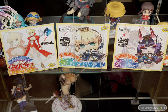 秋葉原の新作美少女フィギュア展示の様子17