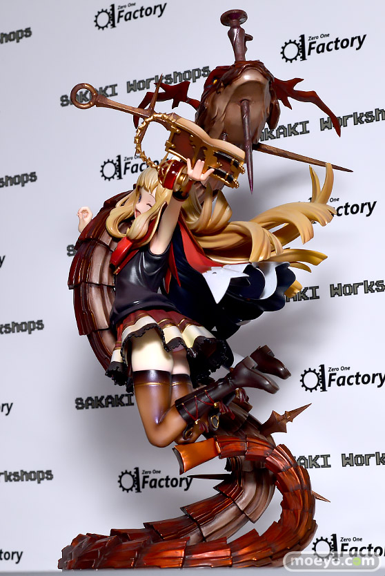 ワンダーフェスティバル 2016［夏］のSAKAKI Workshopsのカリオストロ　霞ヶ丘詩羽　などの新作ガレキ展示画像 07