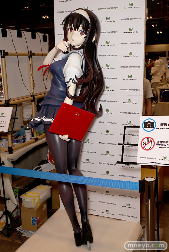 ワンダーフェスティバル 2016［夏］のSAKAKI Workshopsのカリオストロ　霞ヶ丘詩羽　などの新作ガレキ展示画像 09