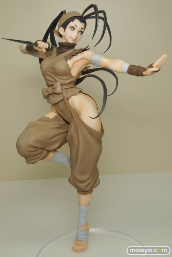 コトブキヤのSTREET FIGHTER美少女 いぶきの新作フィギュア彩色サンプル画像01