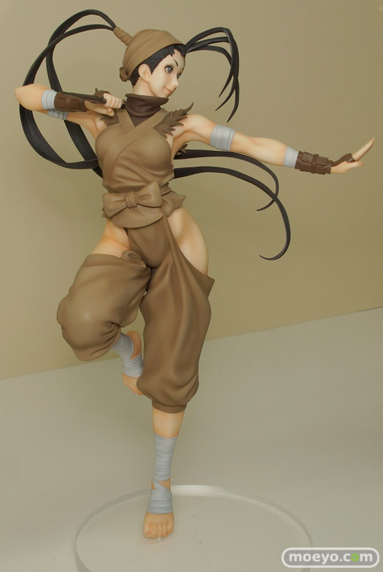 コトブキヤのSTREET FIGHTER美少女 いぶきの新作フィギュア彩色サンプル画像02