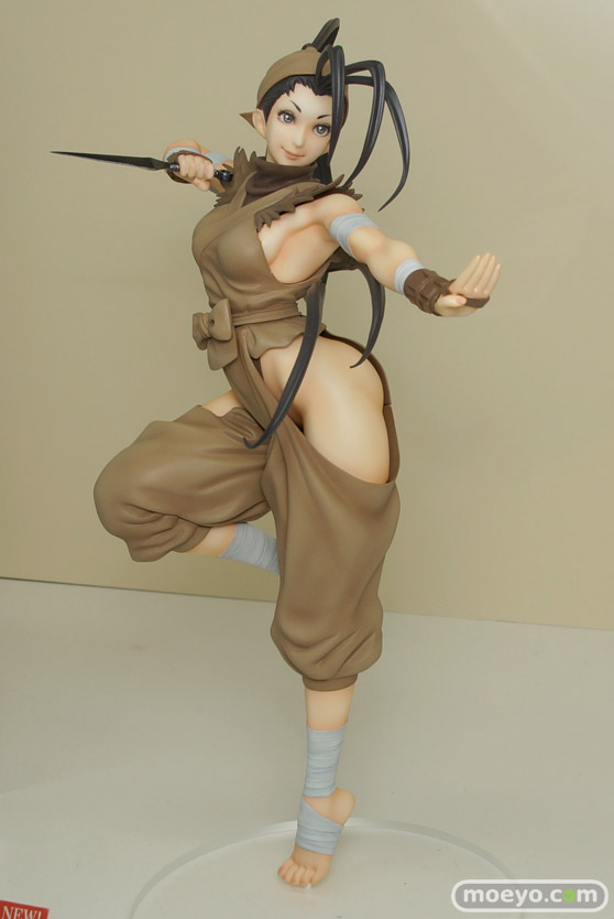コトブキヤのSTREET FIGHTER美少女 いぶきの新作フィギュア彩色サンプル画像03