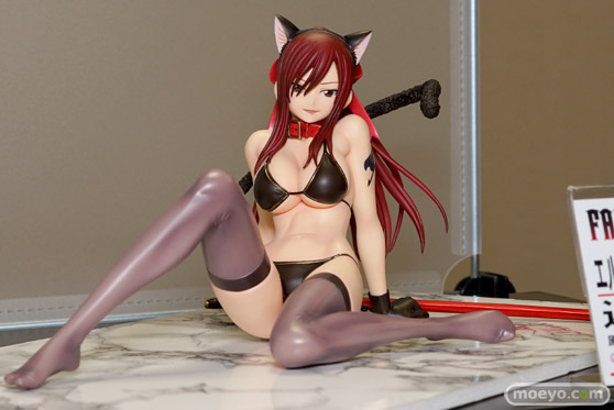 オルカトイズのFAIRY TAIL エルザ・スカーレット・黒猫Gravure_Styleの新作フィギュア彩色サンプル画像01