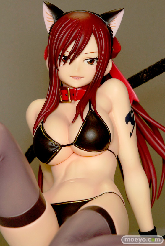 オルカトイズのFAIRY TAIL エルザ・スカーレット・黒猫Gravure_Styleの新作フィギュア彩色サンプル画像04