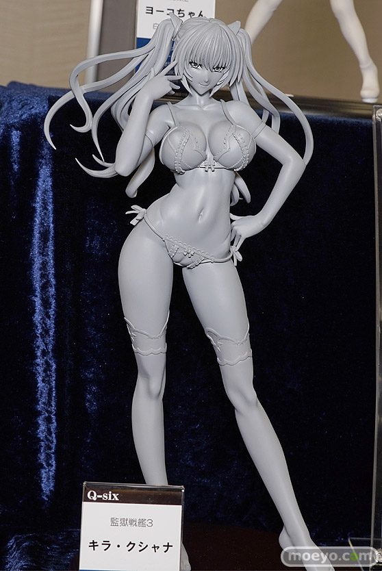 Q-sixの監獄戦艦3 キラ・クシャナの新作フィギュア原型画像01