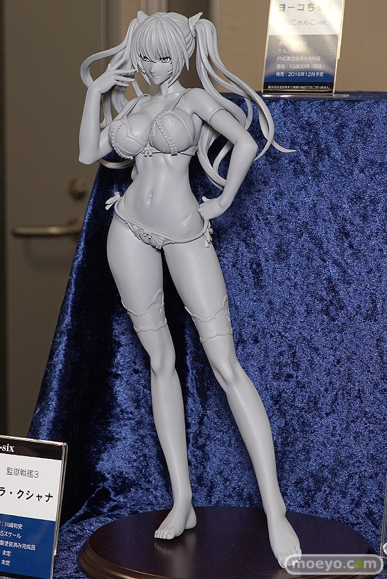 Q-sixの監獄戦艦3 キラ・クシャナの新作フィギュア原型画像04