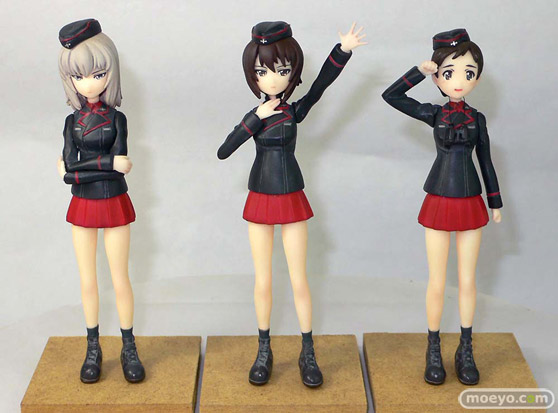 アミエ・グランのガールズ＆パンツァー レジンキット 黒森峰女学園チーム　Aセット・Bセットのレジンキットフィギュアサンプル画像01