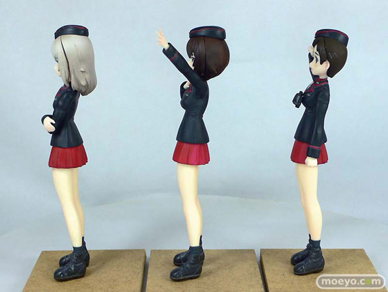 アミエ・グランのガールズ＆パンツァー レジンキット 黒森峰女学園チーム　Aセット・Bセットのレジンキットフィギュアサンプル画像02