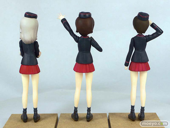 アミエ・グランのガールズ＆パンツァー レジンキット 黒森峰女学園チーム　Aセット・Bセットのレジンキットフィギュアサンプル画像03