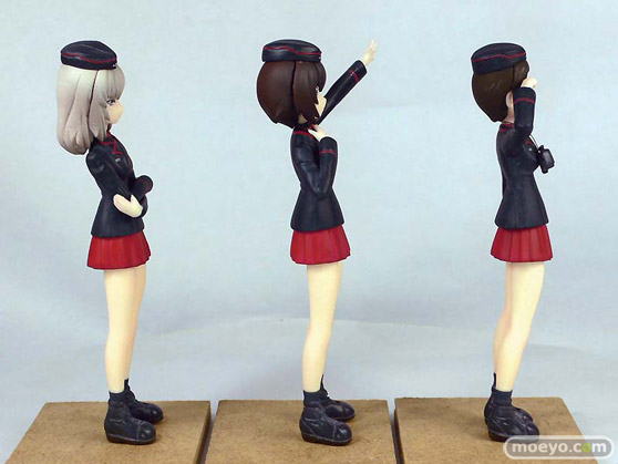 アミエ・グランのガールズ＆パンツァー レジンキット 黒森峰女学園チーム　Aセット・Bセットのレジンキットフィギュアサンプル画像04