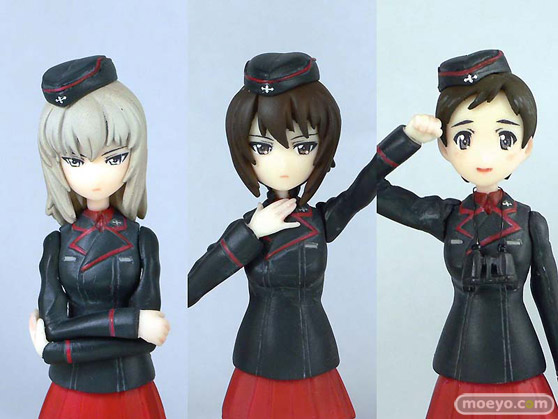 アミエ・グランのガールズ＆パンツァー レジンキット 黒森峰女学園チーム　Aセット・Bセットのレジンキットフィギュアサンプル画像05
