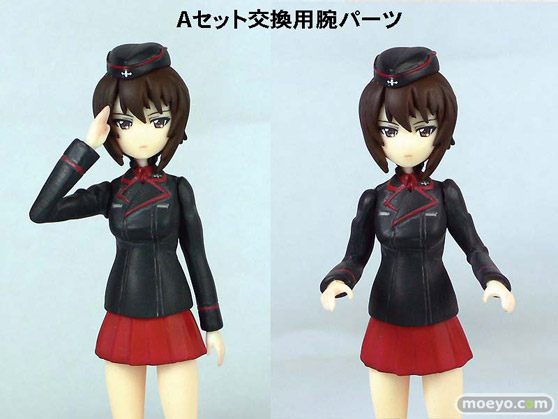 アミエ・グランのガールズ＆パンツァー レジンキット 黒森峰女学園チーム　Aセット・Bセットのレジンキットフィギュアサンプル画像06