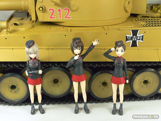 アミエ・グランのガールズ＆パンツァー レジンキット 黒森峰女学園チーム　Aセット・Bセットのレジンキットフィギュアサンプル画像09