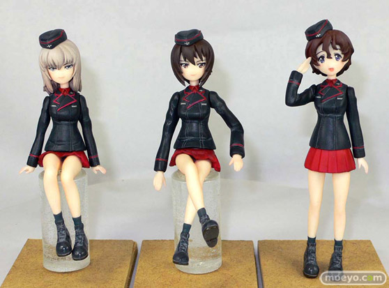 アミエ・グランのガールズ＆パンツァー レジンキット 黒森峰女学園チーム　Aセット・Bセットのレジンキットフィギュアサンプル画像10