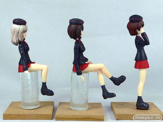 アミエ・グランのガールズ＆パンツァー レジンキット 黒森峰女学園チーム　Aセット・Bセットのレジンキットフィギュアサンプル画像13