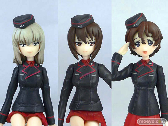 アミエ・グランのガールズ＆パンツァー レジンキット 黒森峰女学園チーム　Aセット・Bセットのレジンキットフィギュアサンプル画像14