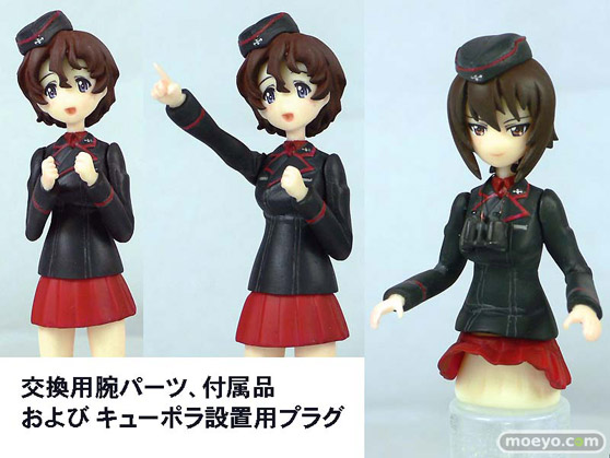 アミエ・グランのガールズ＆パンツァー レジンキット 黒森峰女学園チーム　Aセット・Bセットのレジンキットフィギュアサンプル画像15