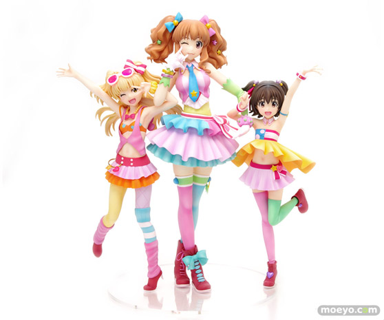 ウェーブのアイドルマスター シンデレラガールズ 凸レーション 城ヶ崎莉嘉＆諸星きらり＆赤城みりあ プレミアムセットの新作フィギュア彩色サンプル画像01