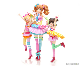 ウェーブのアイドルマスター シンデレラガールズ 凸レーション 城ヶ崎莉嘉＆諸星きらり＆赤城みりあ プレミアムセットの新作フィギュア彩色サンプル画像03