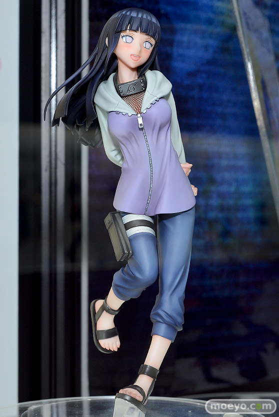 メガハウスのNARUTOギャルズ NARUTO‐ナルト‐ 疾風伝 日向ヒナタの新作フィギュア彩色サンプル画像02