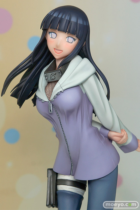 メガハウスのNARUTOギャルズ NARUTO‐ナルト‐ 疾風伝 日向ヒナタの新作フィギュア彩色サンプル画像04