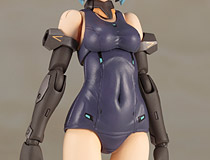 駒都えーじさんイラストをもとに立体化したコトブキヤ新作プラモデル「フレームアームズ・ガール フレズヴェルク」のインナーがどう見てもスク水な件