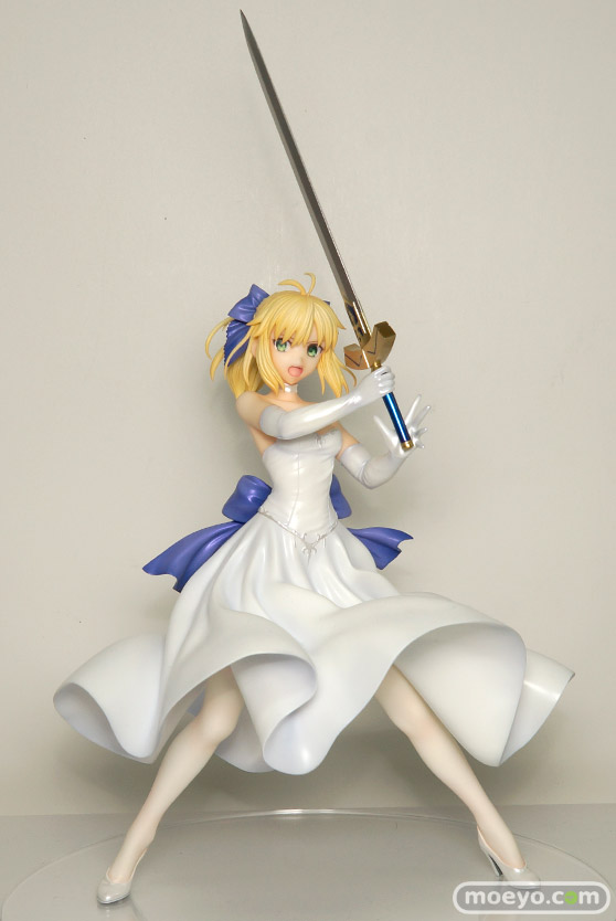 ベルファインのFate/staynight [Unlimited Blade Works] セイバー 白ドレスVer.の新作フィギュア彩色サンプル画像01