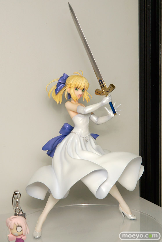 ベルファインのFate/staynight [Unlimited Blade Works] セイバー 白ドレスVer.の新作フィギュア彩色サンプル画像02