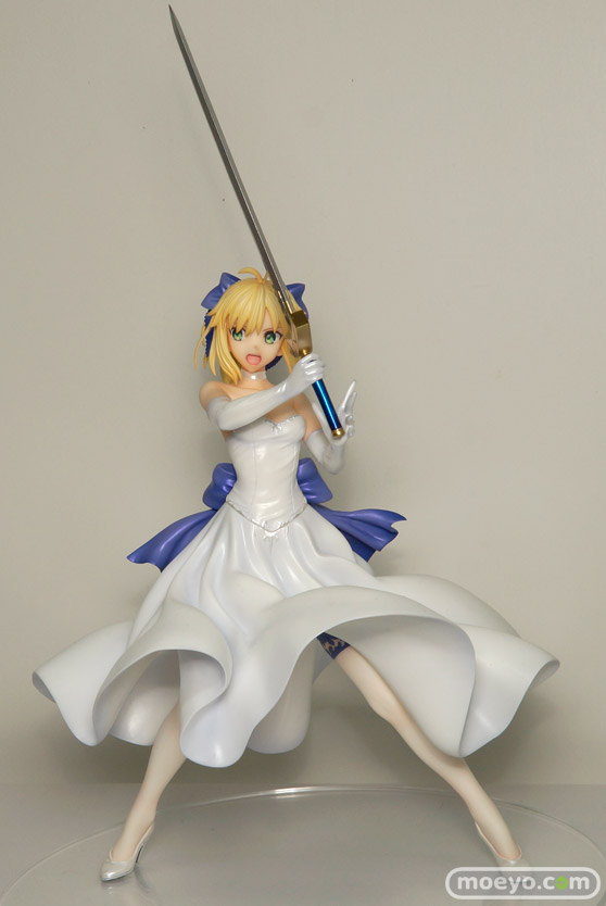 ベルファインのFate/staynight [Unlimited Blade Works] セイバー 白ドレスVer.の新作フィギュア彩色サンプル画像03