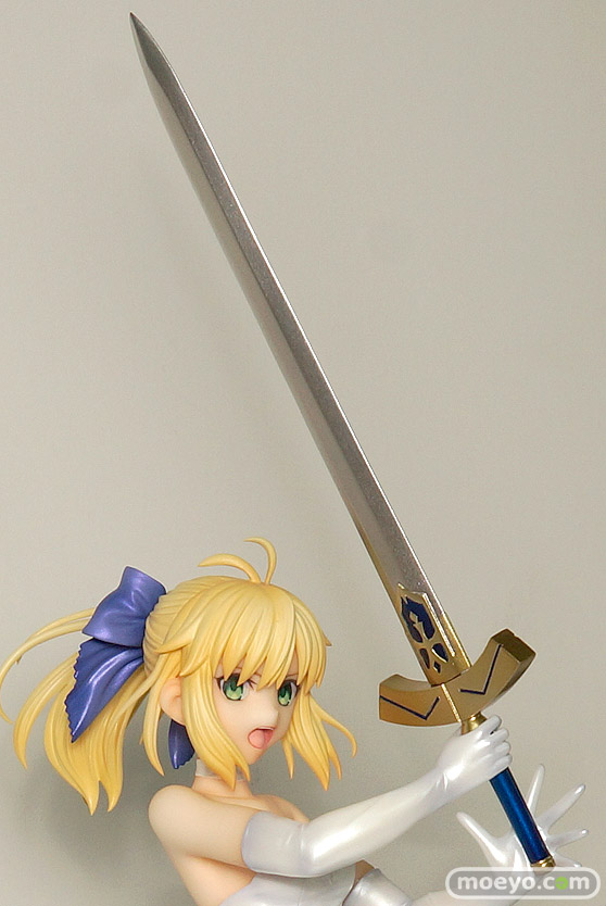 ベルファインのFate/staynight [Unlimited Blade Works] セイバー 白ドレスVer.の新作フィギュア彩色サンプル画像06