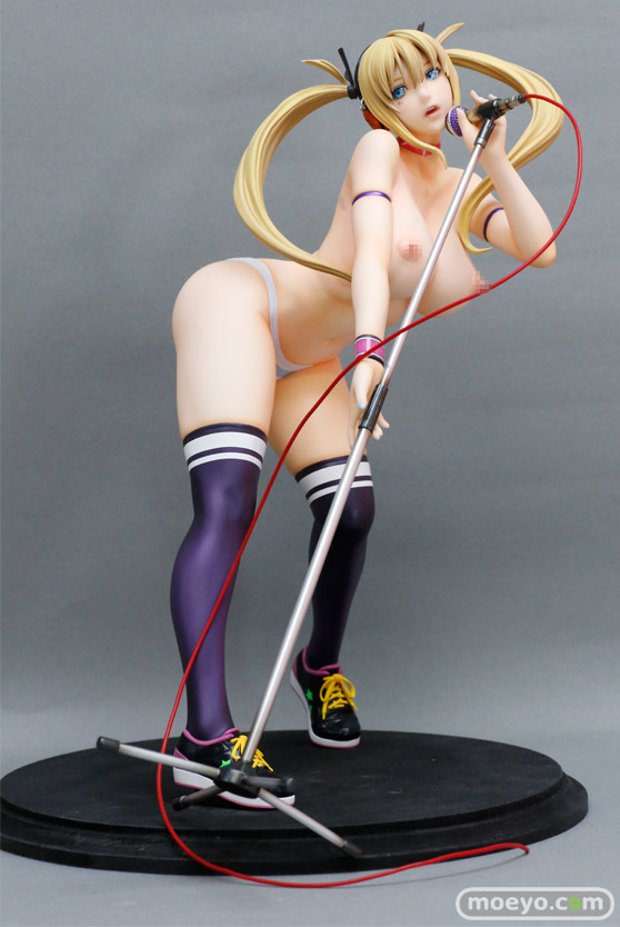 ドラゴントイのに印「にほん女子校生ずかん」 嵯峨野えみるの新作フィギュア彩色サンプルキャストオフおっぱい丸出し画像01