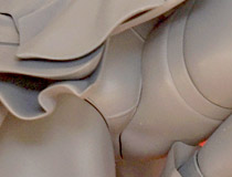 ナイスパンツ。アクアマリン新作フィギュア「GUILTY GEAR Xrd-REVELATOR- 蔵土縁紗夢」の監修中原型が展示！【WF2016夏】