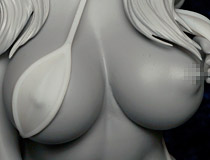 DMM同人DL数歴代1位！M&Uさんコミックキャラを立体化！Q-six新作フィギュア「ヒメカノ 日和」の原型が参考展示！【WF2016夏】