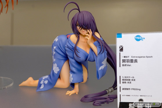 フリーイングの一騎当千 Extravaganza Epoch 関羽雲長 浴衣Ver.の新作フィギュア彩色サンプル画像04